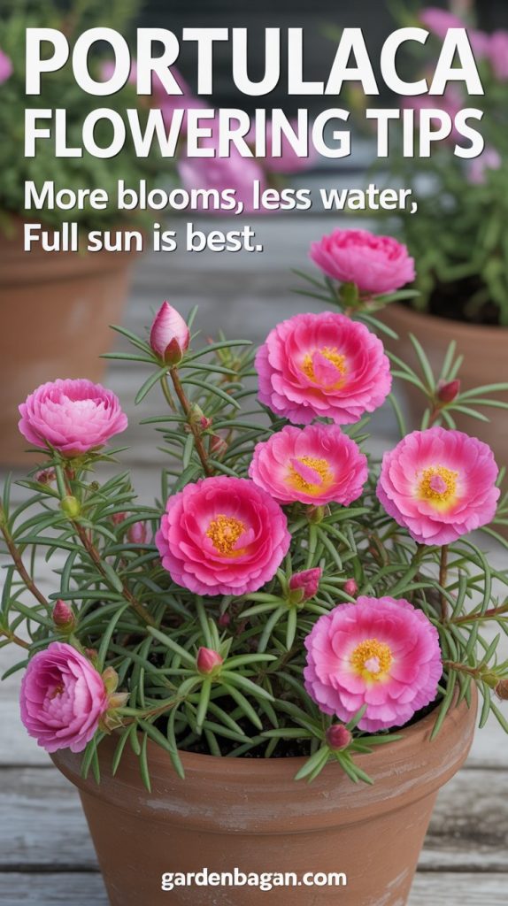 portulaca-flowering-tips