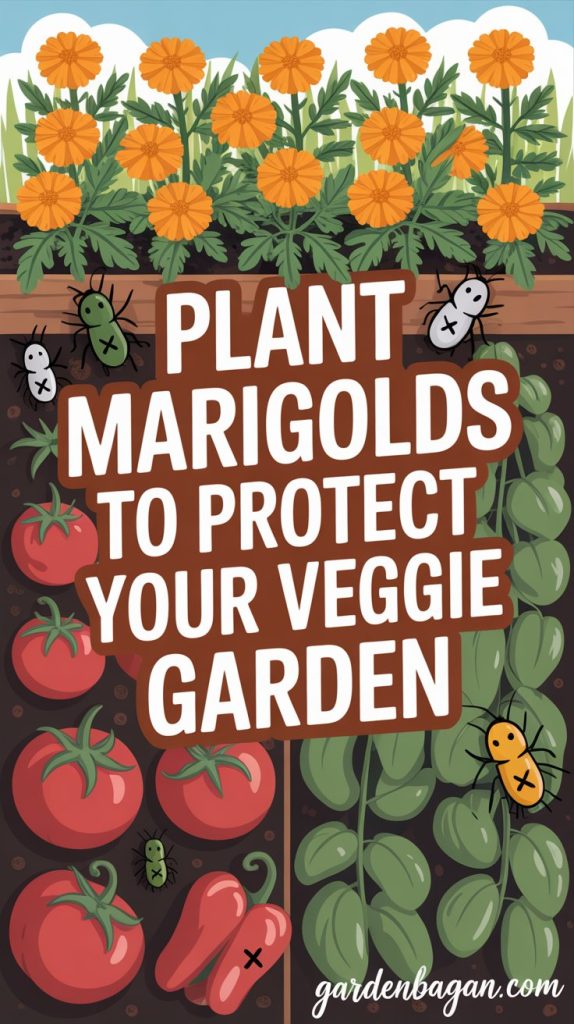marigold-protect-veg-garden