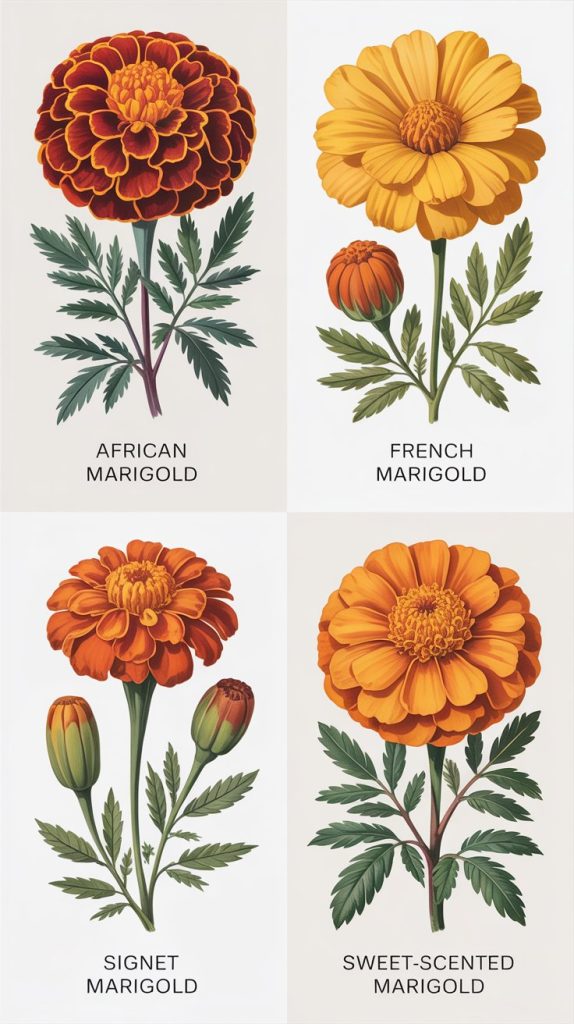 types-of-marigold
