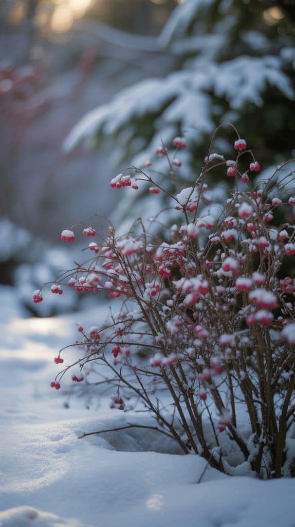 Winterberry shrub