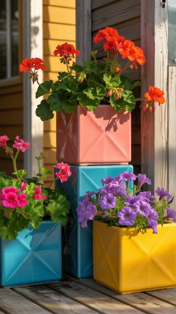 colorful-ceramic-planters