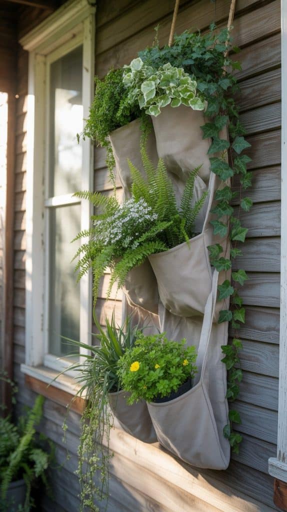 fabric-wall-planter